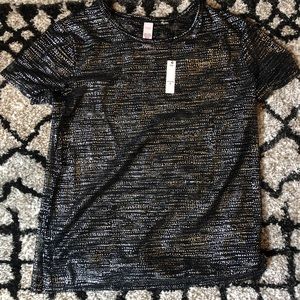 💕PINK NWT SHIMMERY TOP💕